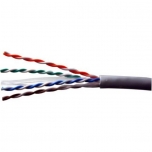 Cable KERMAN CAT6 U/UTP cable,  gray, internal use, 305m