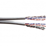 Cable KERMAN CAT6 U/UTP DUAL cable,  gray, internal use, 500m