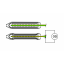 DC100-S B-connector with silicon, 100 pcs.